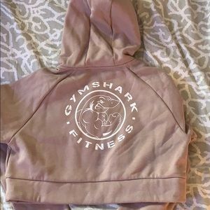 NWT gymshark legacy cropped zip up